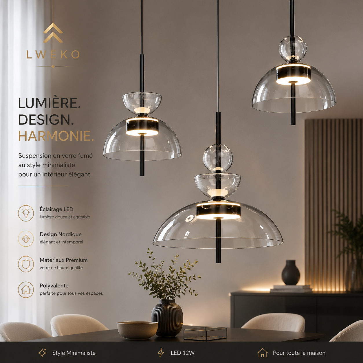 Suspension LUNTO
