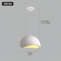 Suspension Wabi blanche au design moderne