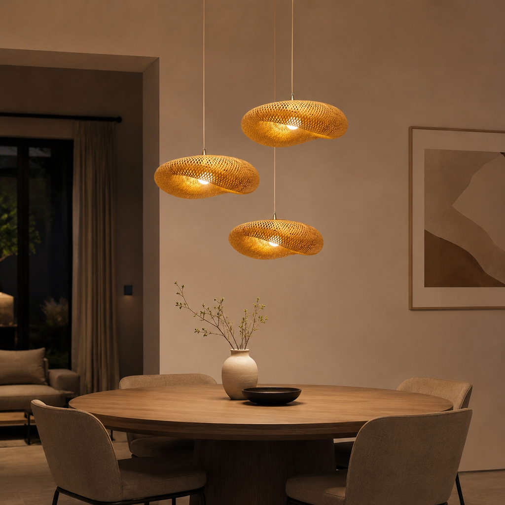 Suspension Bambou naturel B