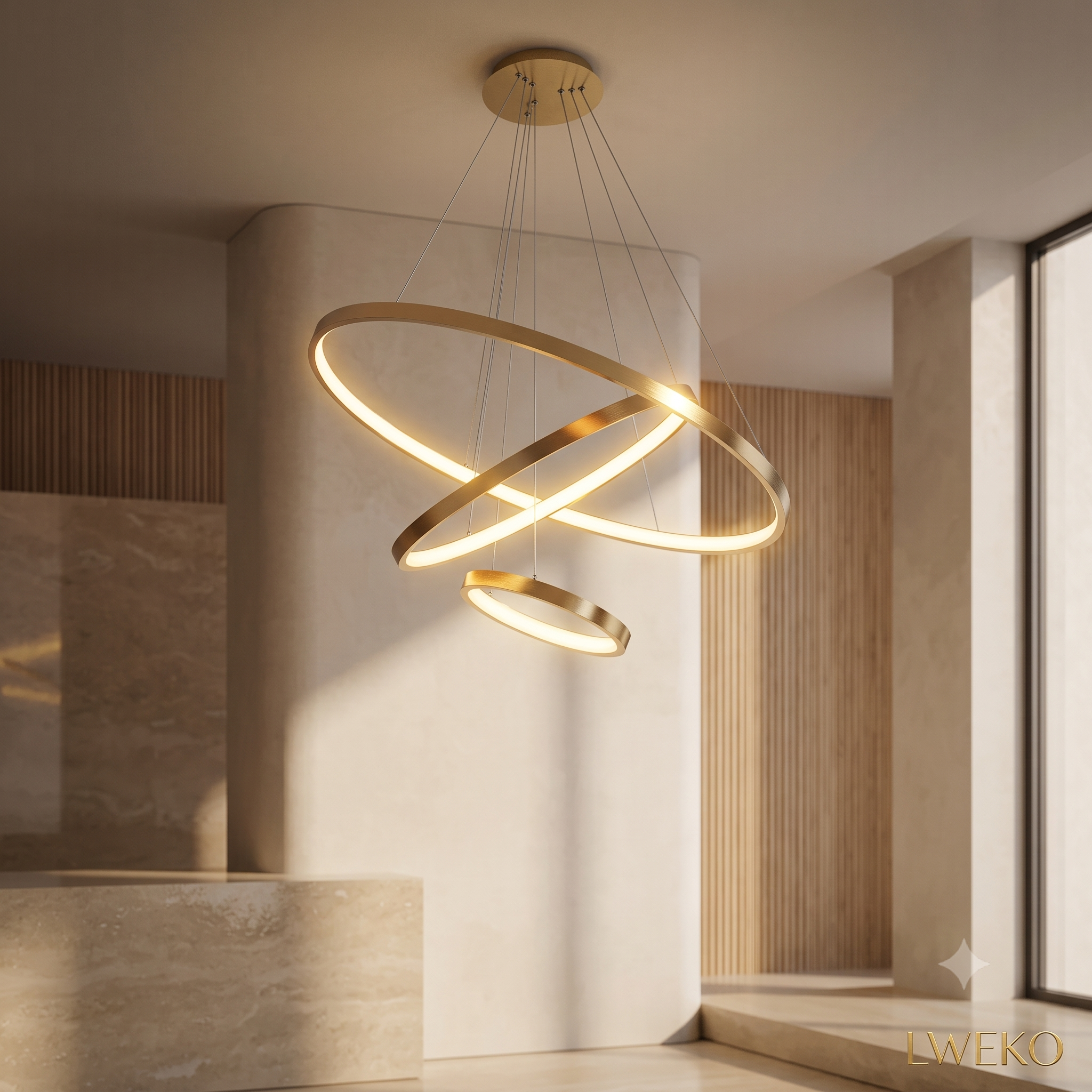 Lustre Milan Led GD