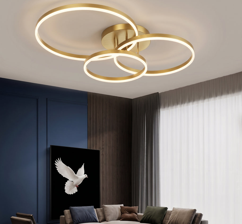 Plafonnier REXOS Led GOLD