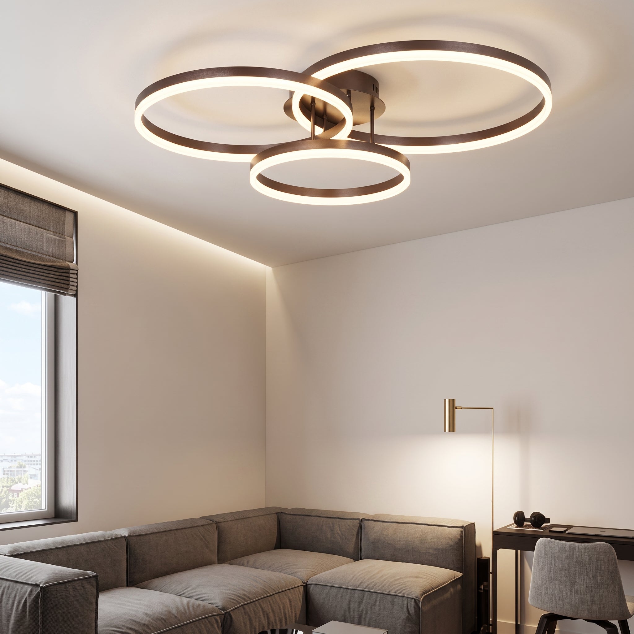 Plafonnier REXOS Led BK