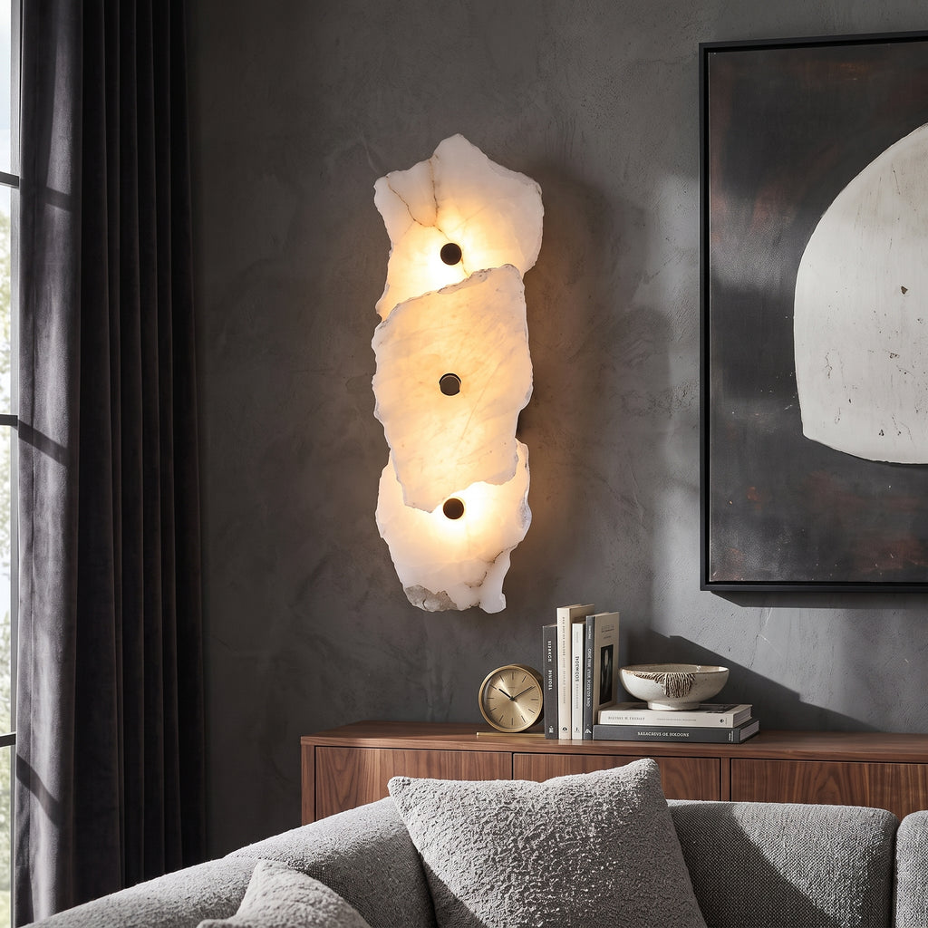 Applique murale  MOONY en marbre naturel