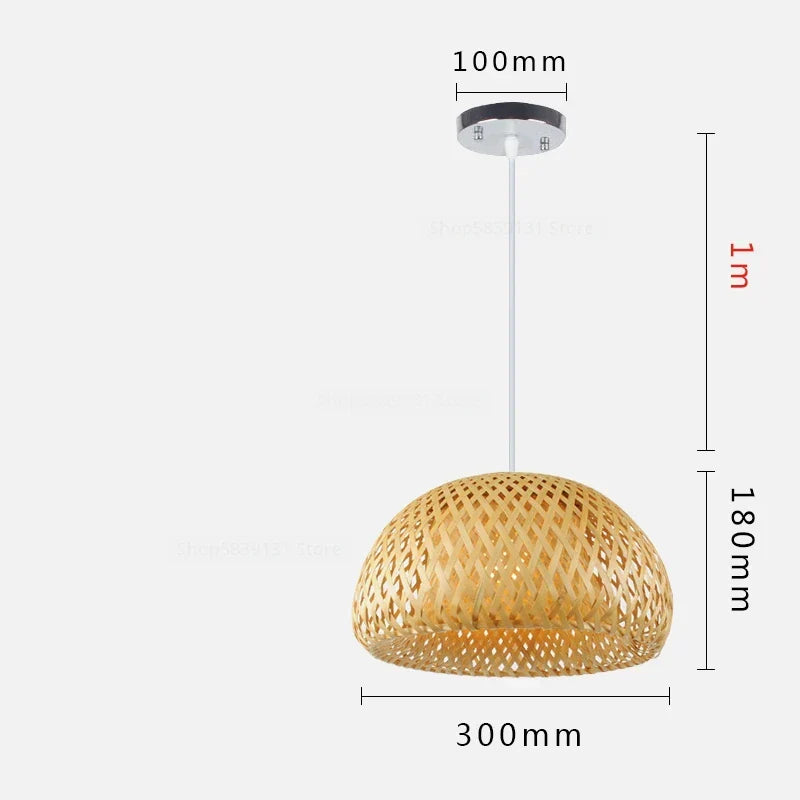 Suspension Malibu naturel C