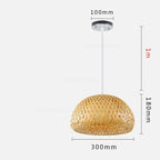 Suspension Malibu naturel C