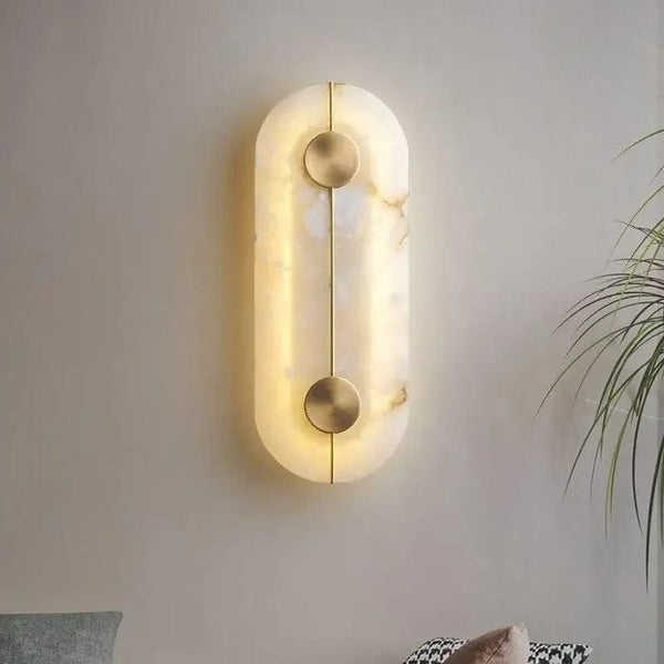 Applique Murale Nobless – Effet Marbre & Or