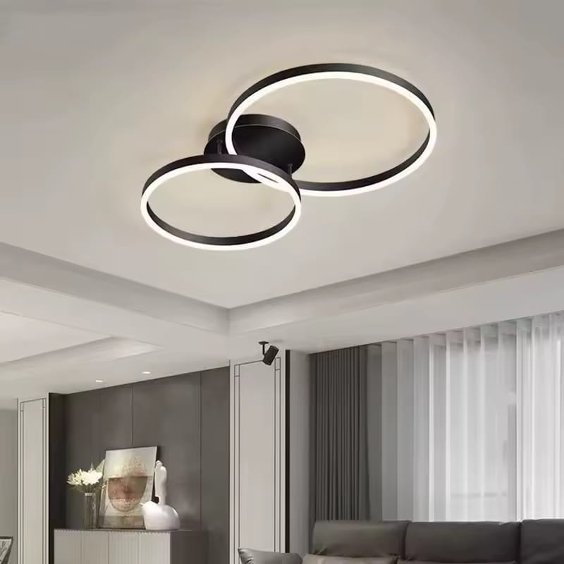 Plafonnier TEKTAK  en noir
