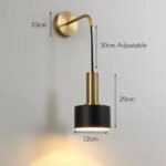 Applique murale MORELOS noir – Image 7