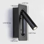 Applique murale BULANIK noir – Image 5