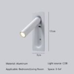 Applique murale BULANIK blanc – Image 4