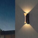 Applique murale d'extérieur et d'intérieur noir – Image 4