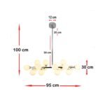 Lustre CABELLA 16 boules GD – Image 5