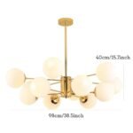 Lustre LIZAP 12 boules – Image 5