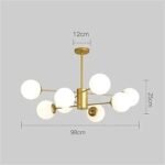 Lustre LIZAP 8 boules – Image 5