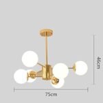 Lustre LIZAP 6 boules – Image 6