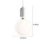 Suspension CAMI BLANC – Image 5